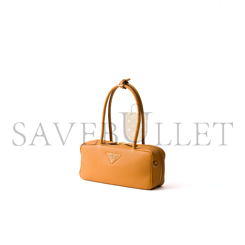 Pra*a medium leather top-handle bag 1bb126 (28*13*8cm)